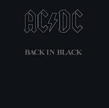 Ac/Dc - Split Seams/Vikt Hörn Back In Black in the group OTHER / -Start Split at Bengans Skivbutik AB (5587877)