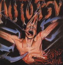 Autopsy - Split Seams/Vikt Hörn Severed Survival (Vinyl) in the group OTHER / -Start Split at Bengans Skivbutik AB (5588324)