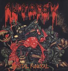 Autopsy - Split Seams/Vikt Hörn Mental Funeral (Vinyl Lp) in the group OTHER / -Start Split at Bengans Skivbutik AB (5588326)