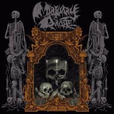 Mortuary Drape - Split Seams/Vikt Hörn Black Mirror (Grey Vinyl) in the group OTHER / -Start Split at Bengans Skivbutik AB (5588367)