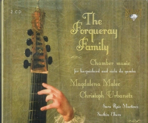 Forqueray - Chamber Music For Harpsichord And V in the group CD / Klassiskt at Bengans Skivbutik AB (5588560)