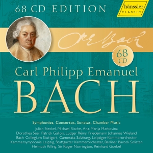 Bach C P E - Complete Edition in the group CD / Upcoming releases / Classical at Bengans Skivbutik AB (5589004)