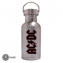 Ac/Dc  - Canteen Steel Bottle - Logo in the group MERCHANDISE / Merch / Hårdrock at Bengans Skivbutik AB (5589199)