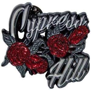 Cypress Hill - Roses Logo Pin Badge in the group MERCHANDISE / Merch / Nyheter / Hip Hop-Rap at Bengans Skivbutik AB (5589223)