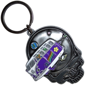 Grateful Dead - Space Your Face Bus Keychain in the group MERCHANDISE / Merch / Nyheter / Pop-Rock at Bengans Skivbutik AB (5589237)