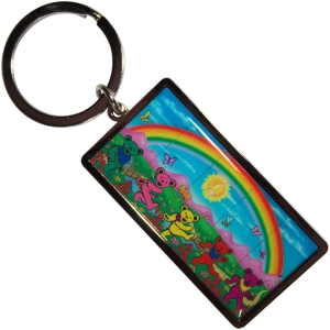 Grateful Dead - Rainbow Keychain in the group MERCHANDISE / Merch / Nyheter / Pop-Rock at Bengans Skivbutik AB (5589238)