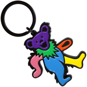 Grateful Dead - Blue Body Dancing Bear Keychain in the group MERCHANDISE / Merch / Nyheter / Pop-Rock at Bengans Skivbutik AB (5589245)