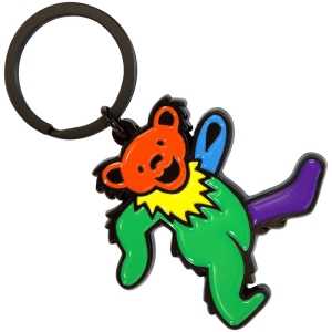 Grateful Dead - Green Body Dancing Bear Keychain in the group MERCHANDISE / Merch / Nyheter / Pop-Rock at Bengans Skivbutik AB (5589246)