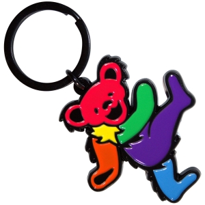 Grateful Dead - Purple Body Dancing Bear Keychain in the group MERCHANDISE / Merch / Nyheter / Pop-Rock at Bengans Skivbutik AB (5589249)