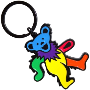 Grateful Dead - Yellow Body Dancing Bear Keychain in the group MERCHANDISE / Merch / Nyheter / Pop-Rock at Bengans Skivbutik AB (5589250)