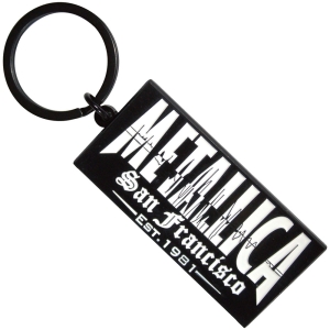 Metallica - Quake Keychain in the group MERCHANDISE / Merch / Nyheter / Hårdrock at Bengans Skivbutik AB (5589261)