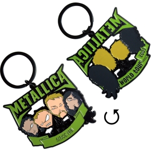 Metallica - Since 1981 Heads Keychain in the group MERCHANDISE / Merch / Nyheter / Hårdrock at Bengans Skivbutik AB (5589262)