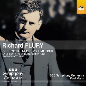 Richard Flury - Orchestral Music, Vol. 4 in the group CD / Upcoming releases / Classical at Bengans Skivbutik AB (5589318)