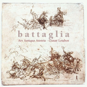 Ars Antiqua Austria Gunar Letzbor - Battaglia in the group CD / Upcoming releases / Classical at Bengans Skivbutik AB (5589347)