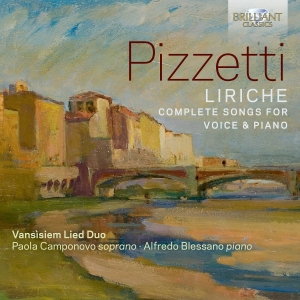 Ildebrando Pizzetti - Liriche - Complete Songs For Voice in the group CD / Upcoming releases / Classical at Bengans Skivbutik AB (5589587)