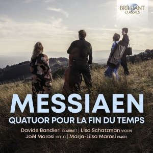 Olivier Messiaen - Quatour Pour La Fin Du Temps in the group CD / Upcoming releases / Classical at Bengans Skivbutik AB (5589596)