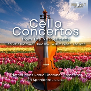 Netherlands Chamber Orchestra Ed S - Cello Concertos From The Netherland in the group CD / Upcoming releases / Classical at Bengans Skivbutik AB (5589599)