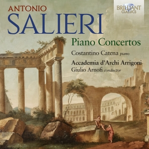 Antonio Salieri - Piano Concertos in the group CD / Upcoming releases / Classical at Bengans Skivbutik AB (5589601)