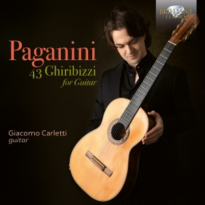 Niccolo Paganini - 43 Ghiribizzi For Guitar in the group CD / Upcoming releases / Classical at Bengans Skivbutik AB (5589607)