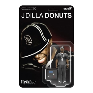 J Dilla - Reaction Figures Wave 1 J Dilla (Donuts - Smile Album Cover) in the group MERCHANDISE / Merch / Kommande / Hip Hop-Rap at Bengans Skivbutik AB (5589743)