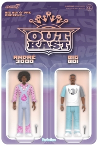 Outkast - Outkast Reaction Figures Wave 03 - (Big Boi & Dre Present. Outkast) in the group MERCHANDISE / Merch / Hip Hop-Rap at Bengans Skivbutik AB (5589745)