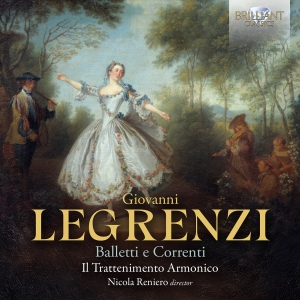 Giovanni Legrenzi - Balletti E Correnti in the group CD / Upcoming releases / Classical at Bengans Skivbutik AB (5589855)