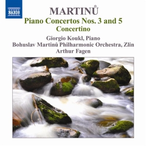 Martinu - Piano Concertos 3 & 5 in the group CD at Bengans Skivbutik AB (559741)