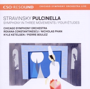 Igor Stravinsky - Pulcinella/Symphony In 3 Movements in the group CD / Klassiskt,Övrigt at Bengans Skivbutik AB (562416)