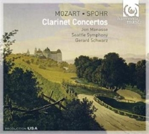 Manasse John - Clarinet Concertos in the group CD / Klassiskt,Övrigt at Bengans Skivbutik AB (562881)