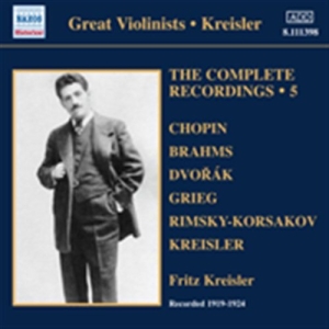 Fritz Kreisler - Solo Recordings Vol 5 in the group Externt_Lager /  at Bengans Skivbutik AB (563273)