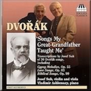 Dvorak/Suk - Song Transcriptions in the group CD / Klassiskt at Bengans Skivbutik AB (566332)