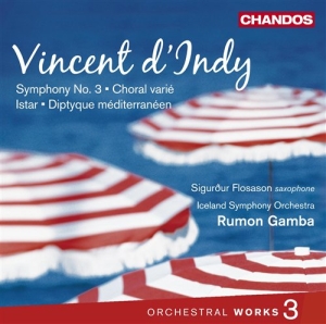 D Indy - Orchestral Works Vol 3 in the group Externt_Lager /  at Bengans Skivbutik AB (566726)
