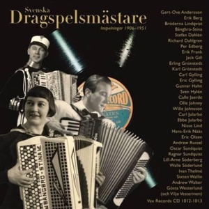 Svenska Dragspelsmästare - Inspelningar 1906-1951 in the group CD / Dansband-Schlager at Bengans Skivbutik AB (570458)