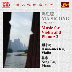 Ma Sicong - Works For Violin & Piano Vol 2 in the group Externt_Lager /  at Bengans Skivbutik AB (571033)