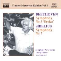 Beethoven/Sibelius - Symphonies 3/ 7 in the group Externt_Lager /  at Bengans Skivbutik AB (571269)