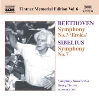 Beethoven/Sibelius - Symphonies 3/ 7 in the group CD / Klassiskt at Bengans Skivbutik AB (571269)