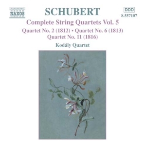 Schubert Franz - String Quartets Vol 5 in the group OUR PICKS / Christmas gift tip CD at Bengans Skivbutik AB (573335)