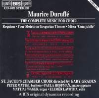 Durufle Maurice - Requiem in the group Externt_Lager /  at Bengans Skivbutik AB (580061)