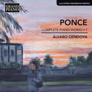 Ponce - Piano Works Vol 1 in the group Externt_Lager /  at Bengans Skivbutik AB (581228)