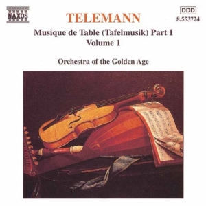 Telemann Georg Philipp - Tafelmusik Vol 1 in the group Externt_Lager /  at Bengans Skivbutik AB (582169)