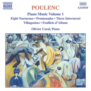 Poulenc Francis - Piano Music Vol 1 in the group Externt_Lager /  at Bengans Skivbutik AB (583833)