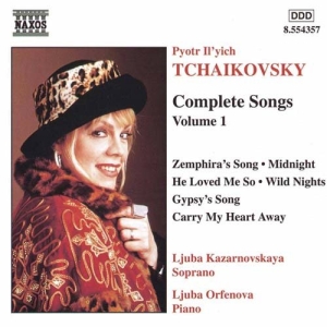 Tchaikovsky Pyotr - Complete Songs Vol 1 in the group OUR PICKS / Christmas gift tip CD at Bengans Skivbutik AB (586070)