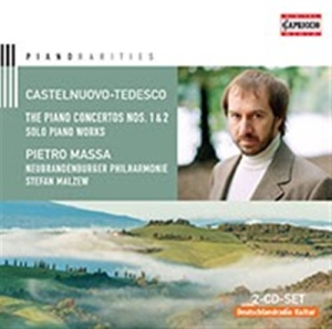 Castelnuovo-Tedesco - Piano Concertos in the group OUR PICKS / Christmas gift tip CD at Bengans Skivbutik AB (587797)