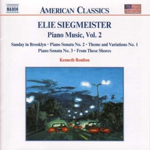 Siegmeister Elie - Piano Music Vol 2 in the group OUR PICKS / Christmas gift tip CD at Bengans Skivbutik AB (589168)