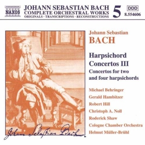 Bach Johann Sebastian - Harpsichord Concertos 3 in the group OUR PICKS / Christmas gift tip CD at Bengans Skivbutik AB (592553)