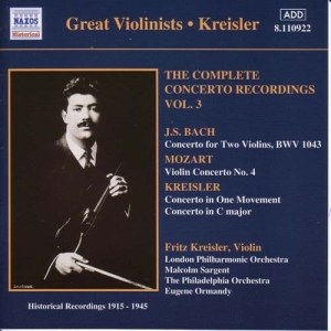 Bach/Mozart/Kreisler - Violin Concertos in the group OUR PICKS / Christmas gift tip CD at Bengans Skivbutik AB (595602)