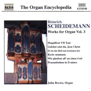 Scheidemann Heinrich - Works For Organ Vol 3 in the group CD / Övrigt at Bengans Skivbutik AB (599586)