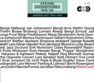 Blandade Artister - Svensk Jazzhistoria Vol. 10 in the group CD / Jazz at Bengans Skivbutik AB (599793)