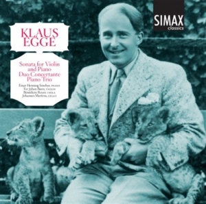 Egge - Sonata For Violin in the group OUR PICKS / Christmas gift tip CD at Bengans Skivbutik AB (601649)