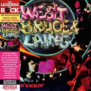 Bruce & Laing West - Live 'N' Kickin' in the group CD / Pop-Rock at Bengans Skivbutik AB (606443)